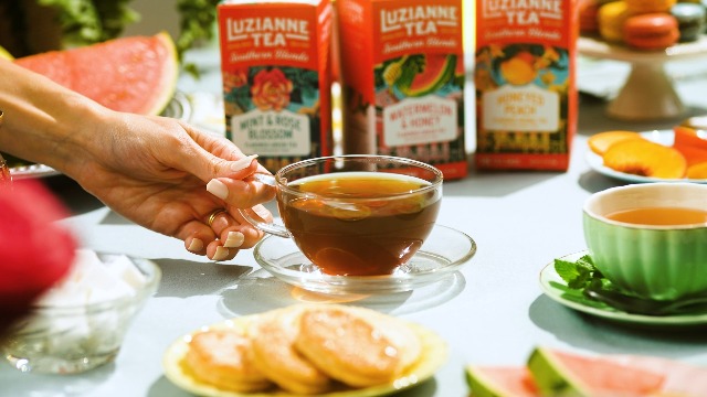 Amazon.com : Luzianne Southern Blends Honeyed Peach Flavored